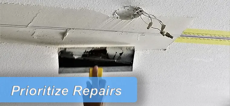 Prioritize Repairs